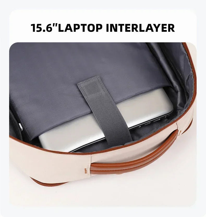 Women Business Backpack Waterproof Laptop Computer Pack Weekender Commuter Bag With USB Port College Student Bags Travel Daypack
