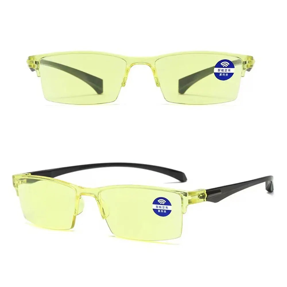 New Autofocus Power Anti-Blue Light Reading Glasses Near Far Smart Hyperopia Glasses Eye Protection Optical Spectacle Eyeglass BAZAARHUBO