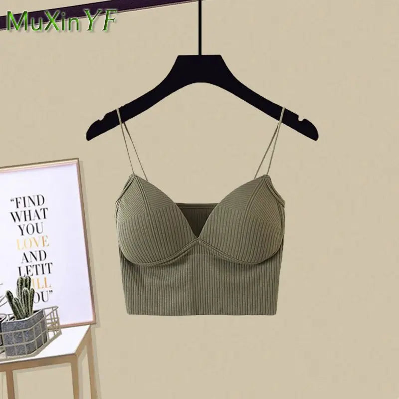 Women's New Fashion Tracksuit Matching Set Korean Elegant Casual White Sunscreen Cardigan+suspender+denim Short Three Piece Suit