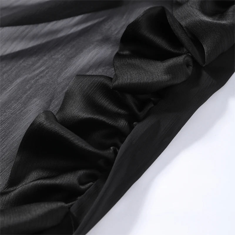 Elegant Stand Collar Women's Cape Skirts Suit Pocket Crop Tops Pleated Mini Skirt Lady Set 2026 Summer Autumn Female Outfits