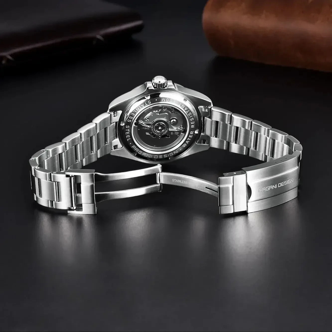 2025 PAGANI DESIGN DG5833 GMT Automatic Mechanical Watches Men Sports Diving Swim Stainless Steel 100mm Waterproof Reloj Hombre
