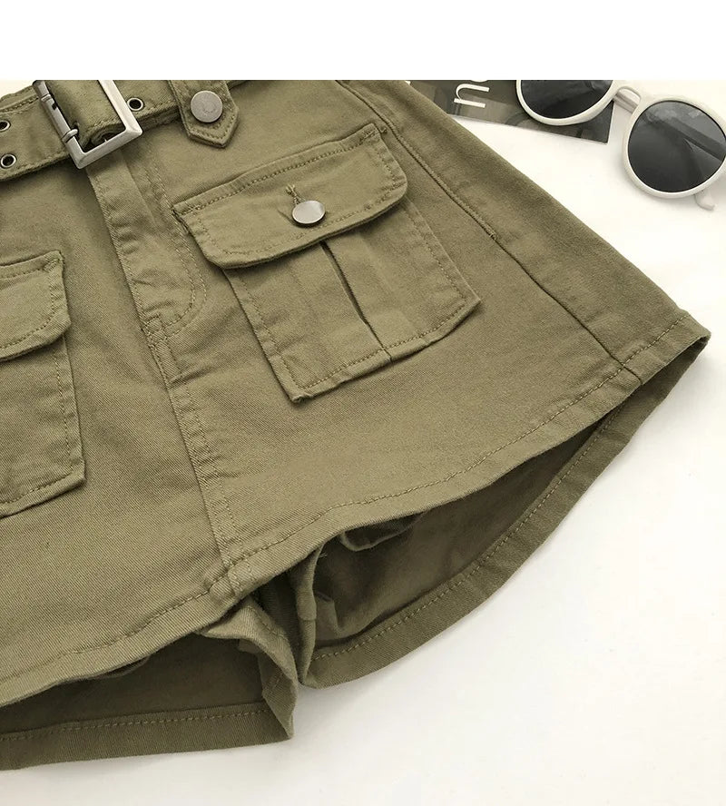 Design Sense Denim Skirt Pants Women's 2026 Summer Korean Version Hip Skirt