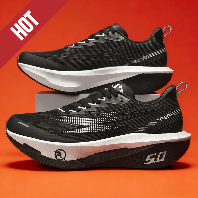 Running Shoes Carbon Board Speciality Marathon Men Sports Breathable Lightweight Women's Comfortable Athletic Nonskid Sneakers