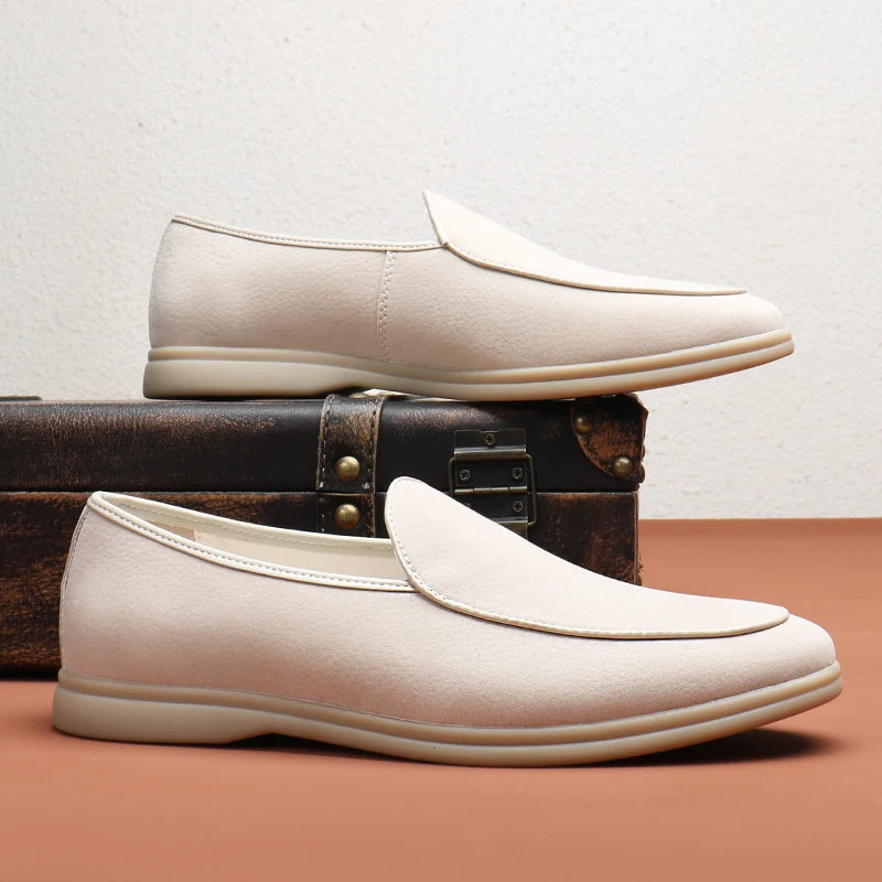 Fashion Men's Casual Shoes Men Horsebit Loafers Moccasins Mens Party Wedding Shoe Light Comfortable Driving Flats