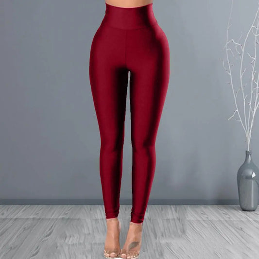 Elastic Waist Slim Yoga Running Pants
