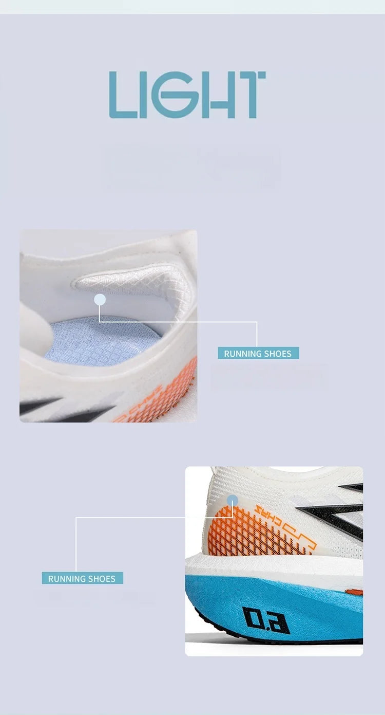 2026 Men's Sports Shoes Carbon Board 6.0 Racing Marathon Stable Rebound Wear-resistant Men's Running Shoes Training Jogging Shoe