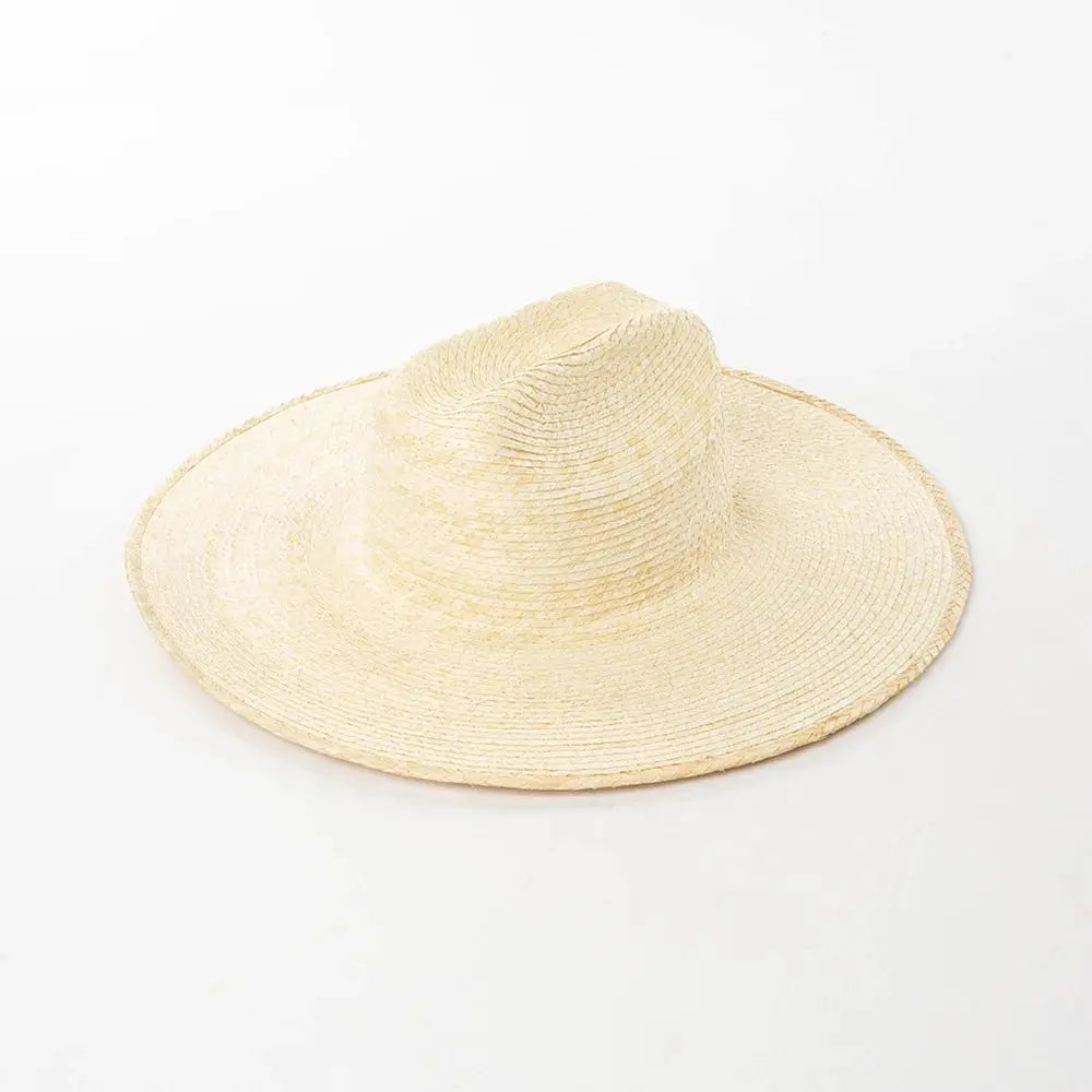Raffia straw hat women's bohemian straw hat women's vacation sun hat beach summer vacation jazz hat Panama sun hat BAZAARHUBO