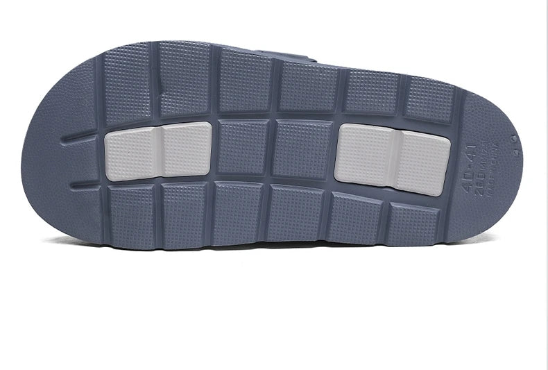 Men's Slippers Indoor Outdoor Sandals Beach Comfortable Soft Thick Slides Design Men Casual Shoes Flip-flops Mens Home Slippers