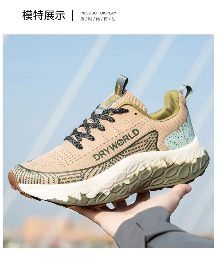 New Fashion Neutral Marathon Running Shoes Outdoor Road Lightweight Slow Running Shoes Men's and Women's Casual Walking Shoes