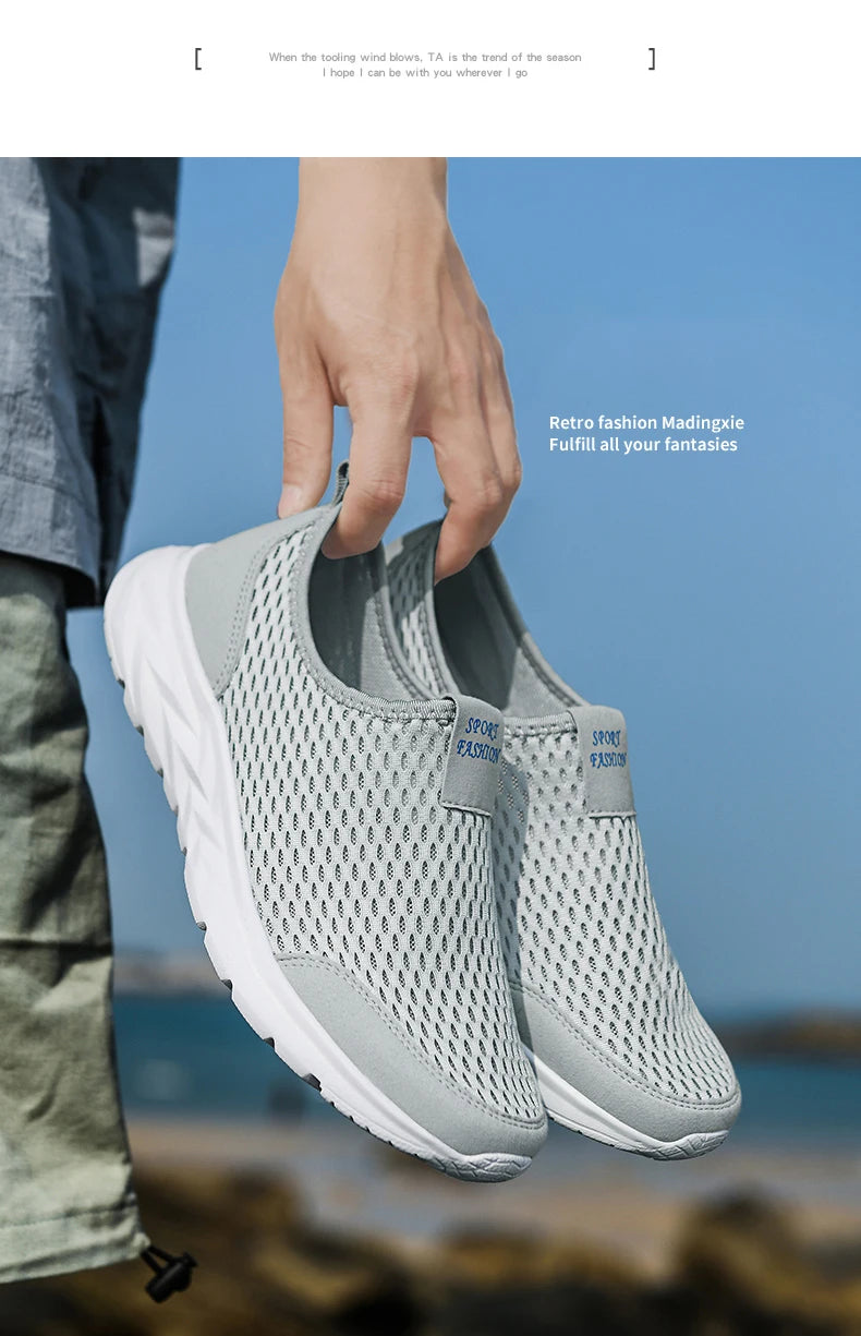 Vulcanize Shoes Men Sneakers Breathable Men Casual Shoes Non-slip Male Loafers Men Shoes Lightweight Tenis Masculino Wholesale