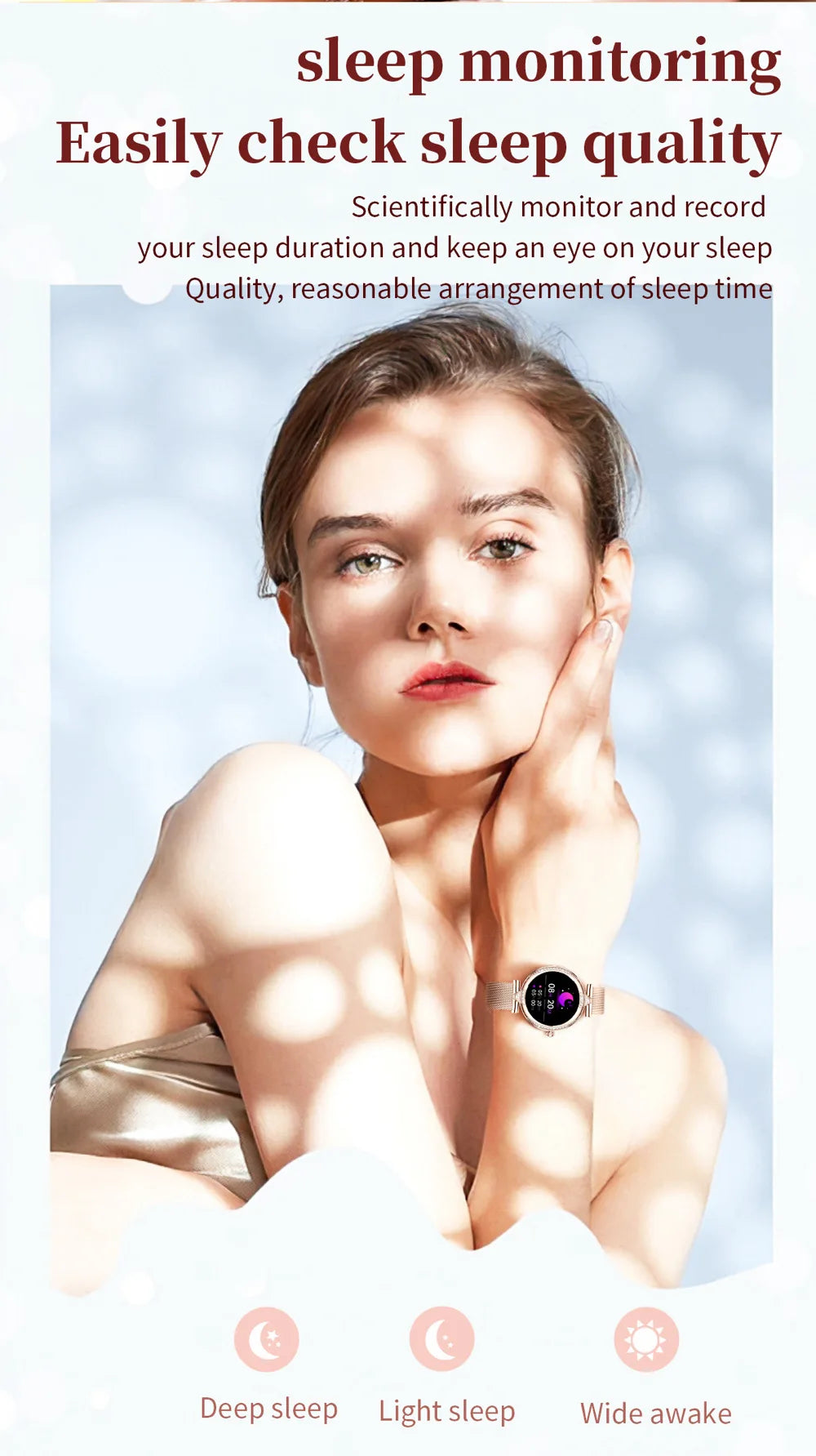 2025 Blue Tooth Call Lady Smartwatch 1.19" AMOLED Screen Women Smart Watches Waterproof Sports Fitness Tracker Health Bracelet