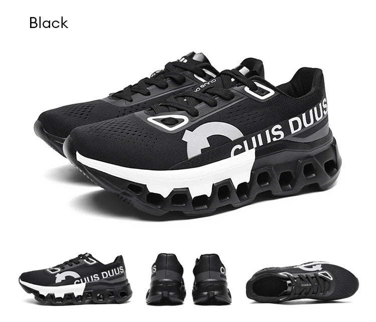 Men's Cushioning Running Sneakers | Lightweight Non-Slip Athletic Shoes