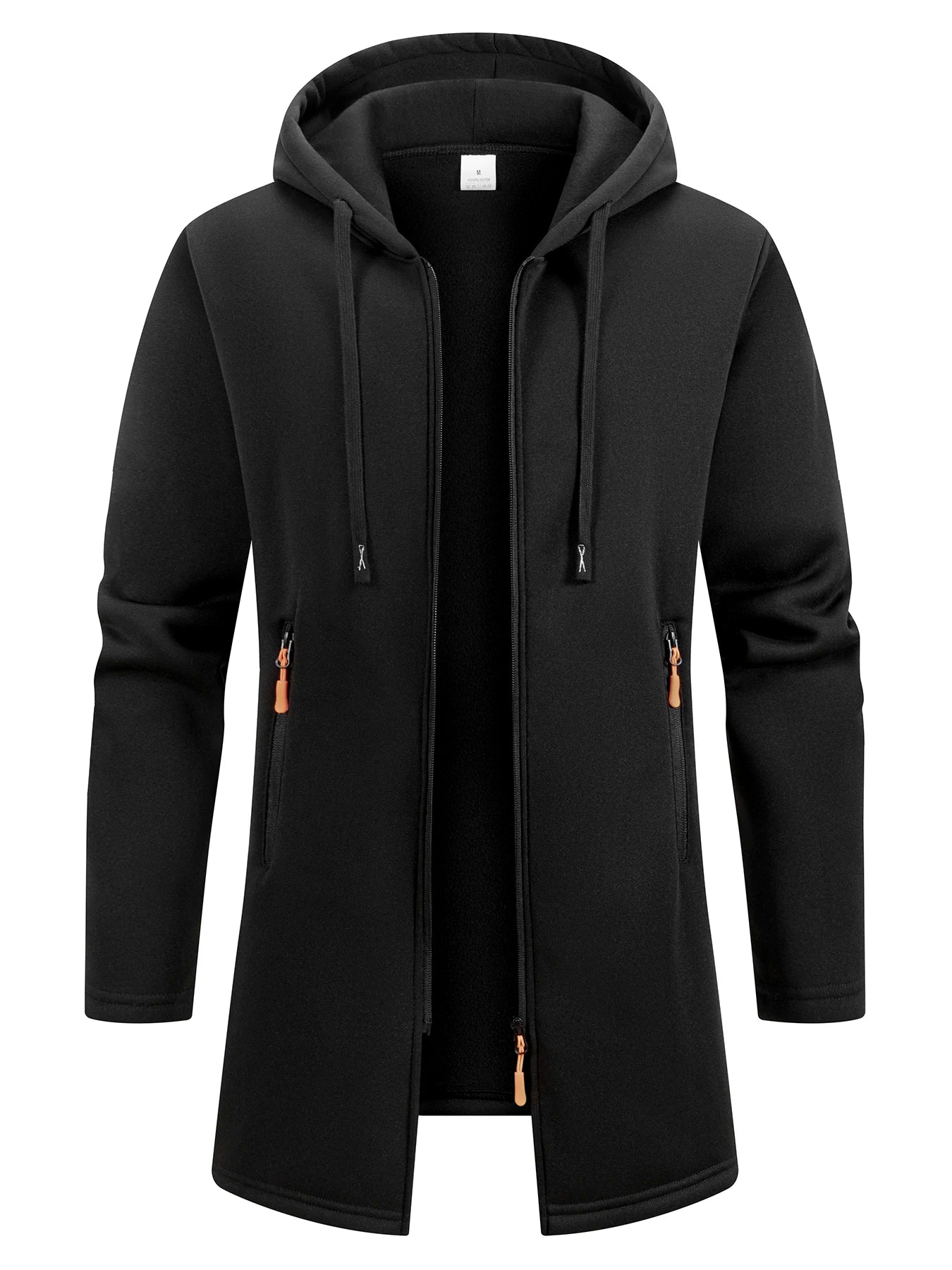 Men's Hoodies Jacket Long Sleeve Sweatshirts Zipper Hooded Jacket Mens Oversize Winter Top Jacket Coat Warm Streetwear