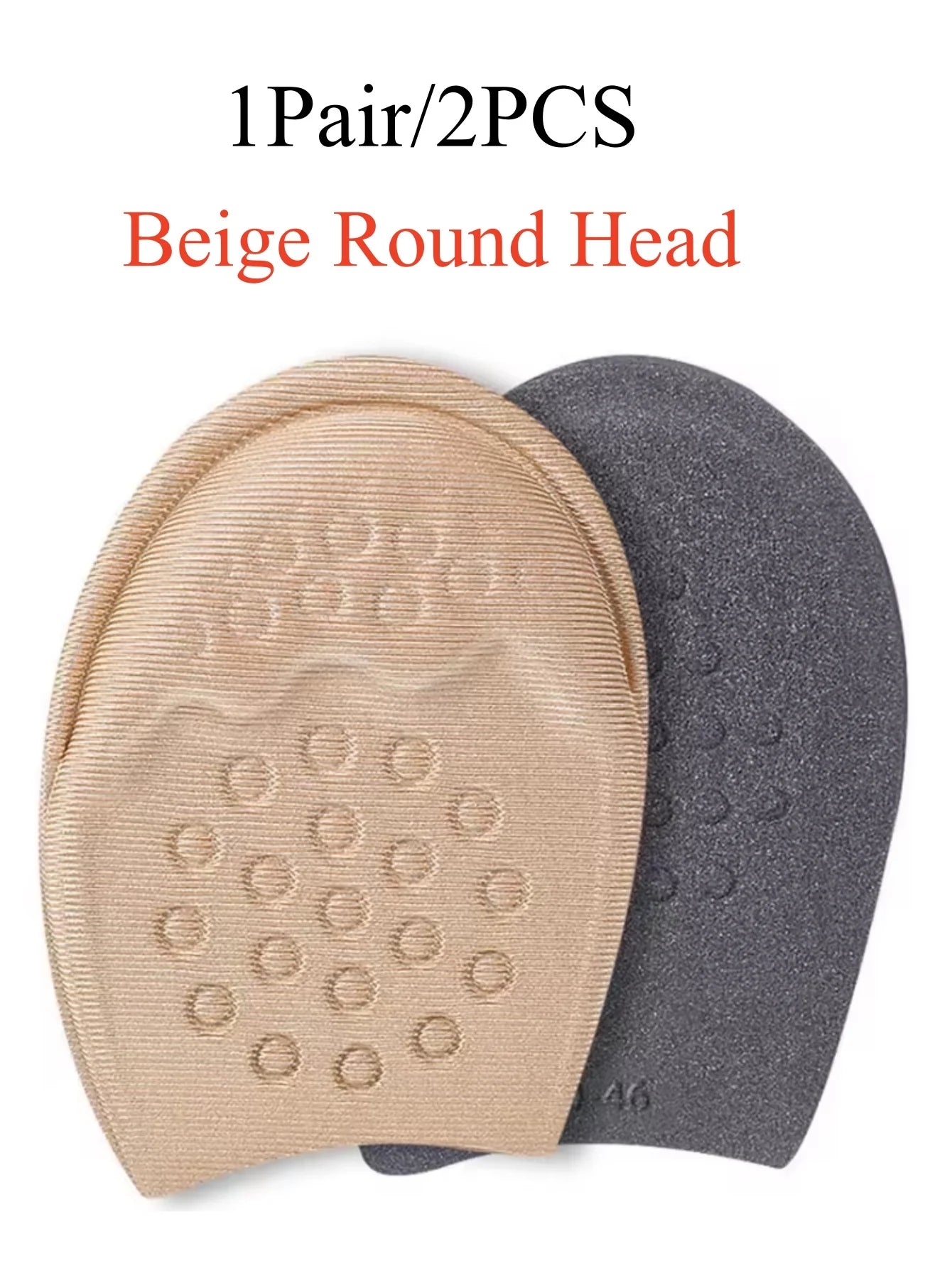 Half Insoles for Shoes Inserts Forefoot Insert Non-slip Sole Cushion Reduce Shoe Size Filler High Heels Pain Relief Shoe Pads
