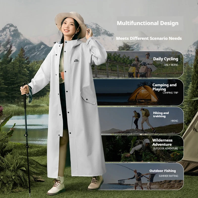 Electric Car Battery Raincoat, Raincoat, Thickened and Lengthened, Raincoat, Rainproof, Adult Motorcycle, Bicycle, Poncho