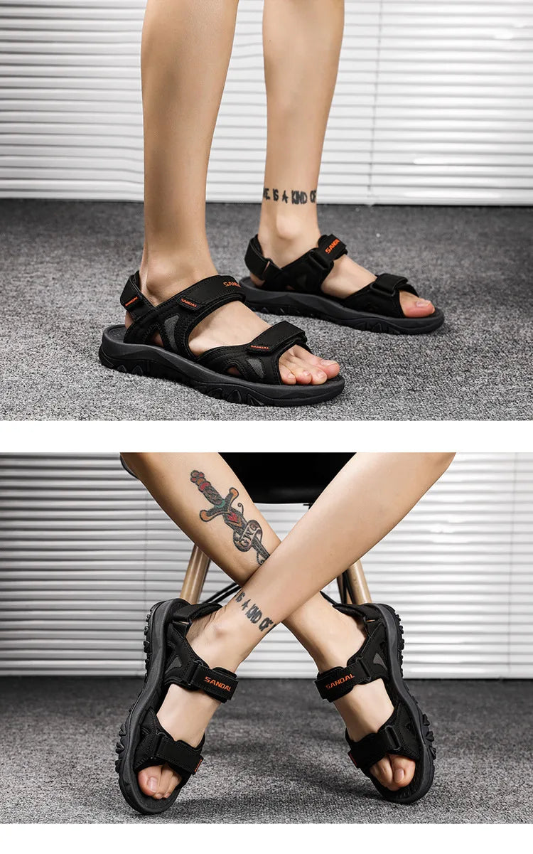 Shoes Men's Sandals Summer 2025 Outdoor Classics Walking Men Sandals Big Size 46 Gladiator Sandalias New Platform Water Footwear