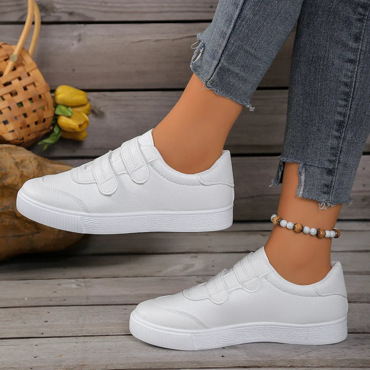 *Spring and Autumn New Elegant Thick soled Sports Leisure Shoes Fashionable Hot Selling Comfortable Running Flat Shoes for Women