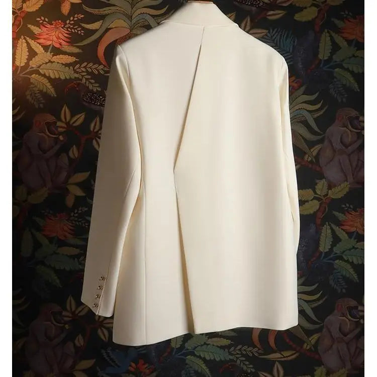 Korean high-quality suit jacket women's new design sense Spring and Autumn Western style casual fried street loose small suit