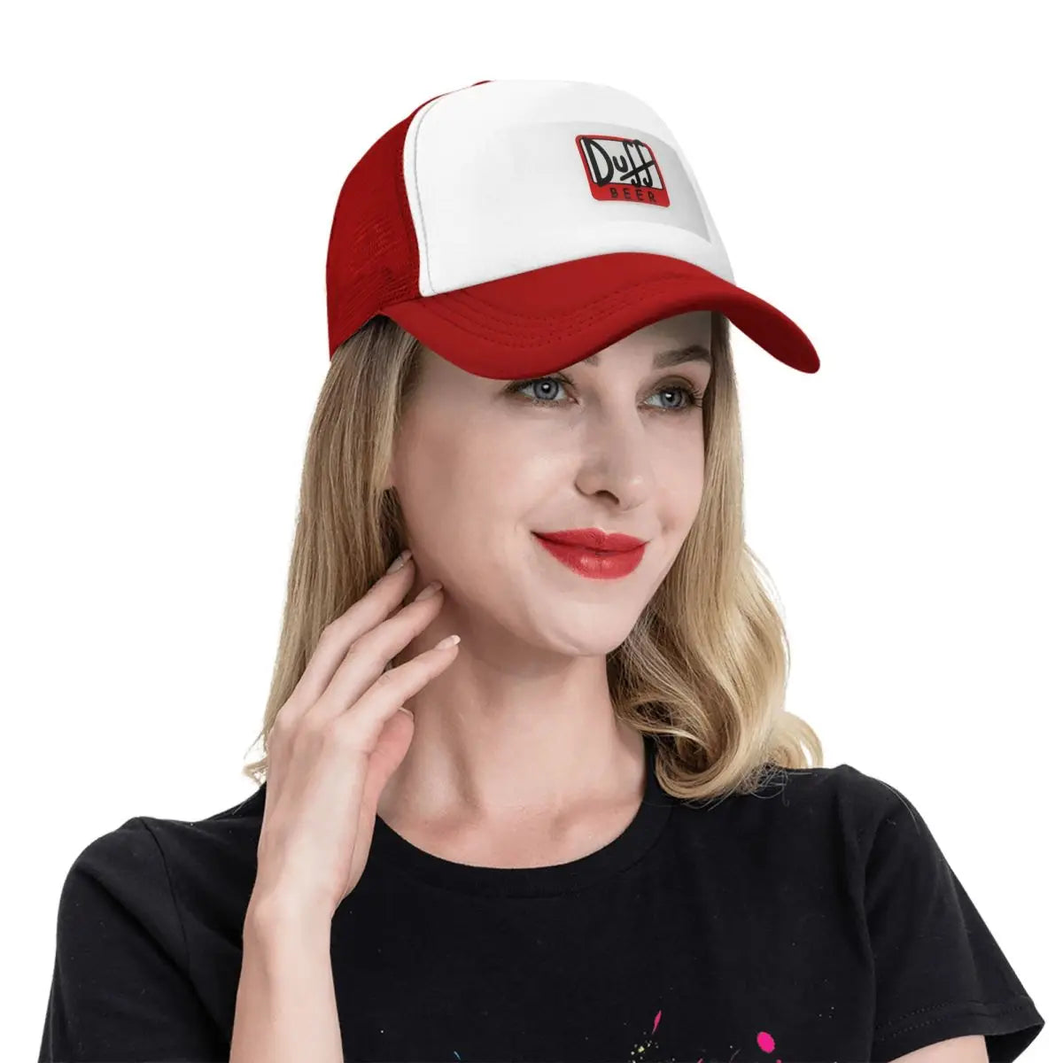 Duff Beer Cap Fashion Casual Mesh Baseball Caps Adjustable Hat Hip Hop Summer Unisex Baseball Hats Polychromatic BAZAARHUBO