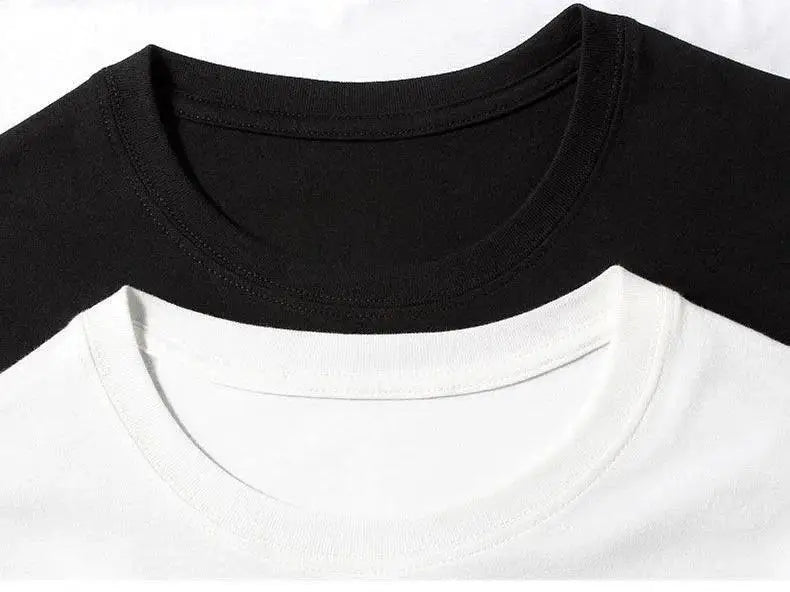 Men Oversized Tees Plus Size 4XL 5XL 6XL 7XL Printed T-shirt for 110-175kg Summer Cotton T-shirt Round Neck Short Sleeve Tops