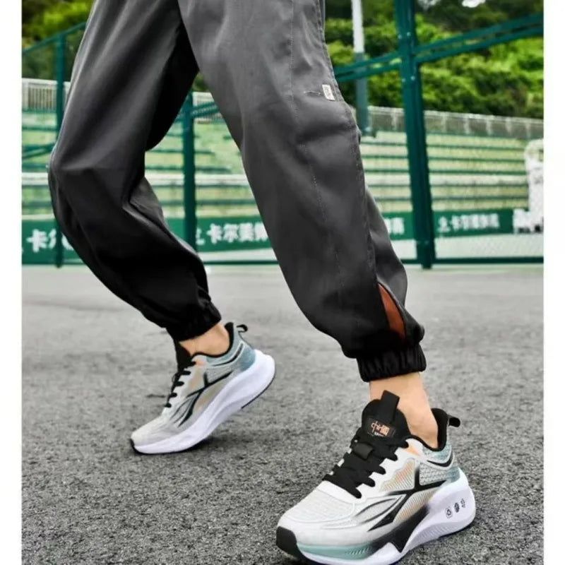 Cheap Summer Men Breathable Sport Shoes Professional No Slip Damping Men Running Sneakers Luxury Tenis Training Shoes Zapatillas
