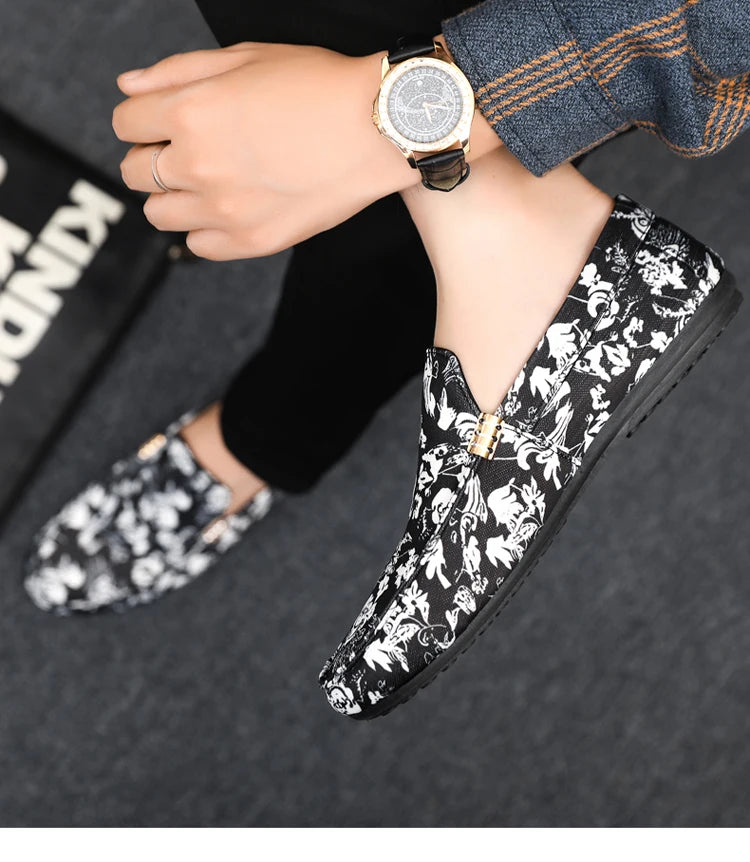 2026 Summer New Arrival Men's Chinese-Style Casual Shoes Minimalist Chinese-Style Loafers Retro-Chic Driving Shoes Work Shoes