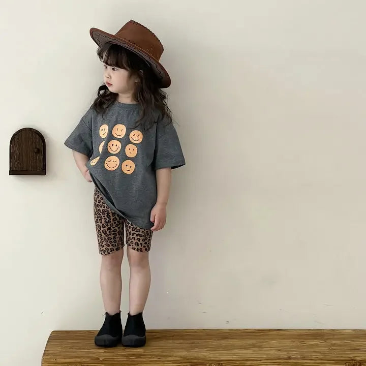 Kids Shorts Leopard Print Leggings Yoga Stretch Pants Kids Clothes for Girls Boys  Shorts for Girls