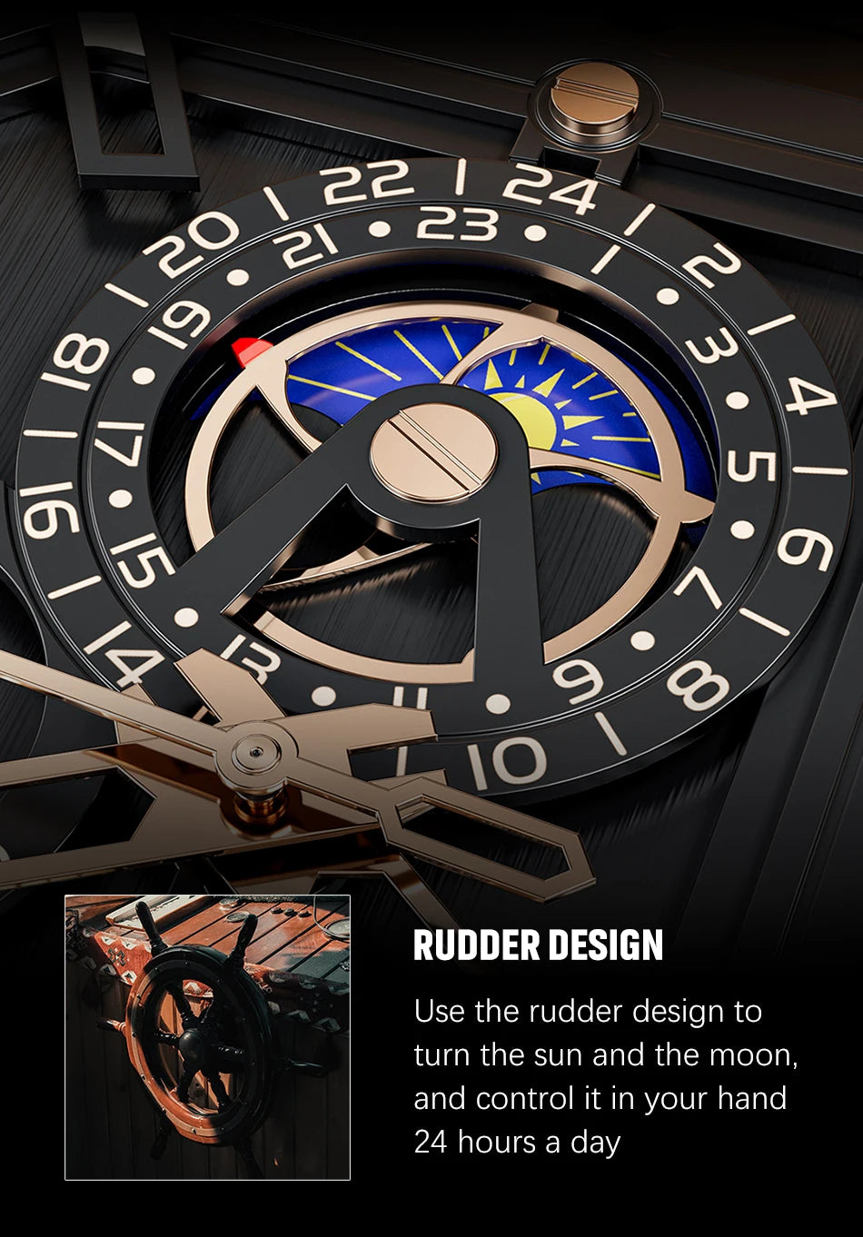 2025 LIGE Business Leather Watch For Men Top Brand Luxury Mens Watches Waterproof Quartz Wrsitwatch 24 Hours Moon Phase Clock