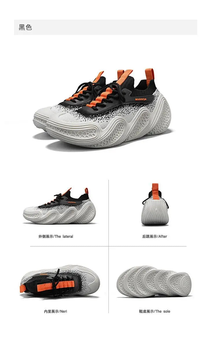 Warrior Original Brand Sports Shoes Summer Breathable Mesh Lightweight Running Shoes Wear-resistant Non-slip Casual Sneakers