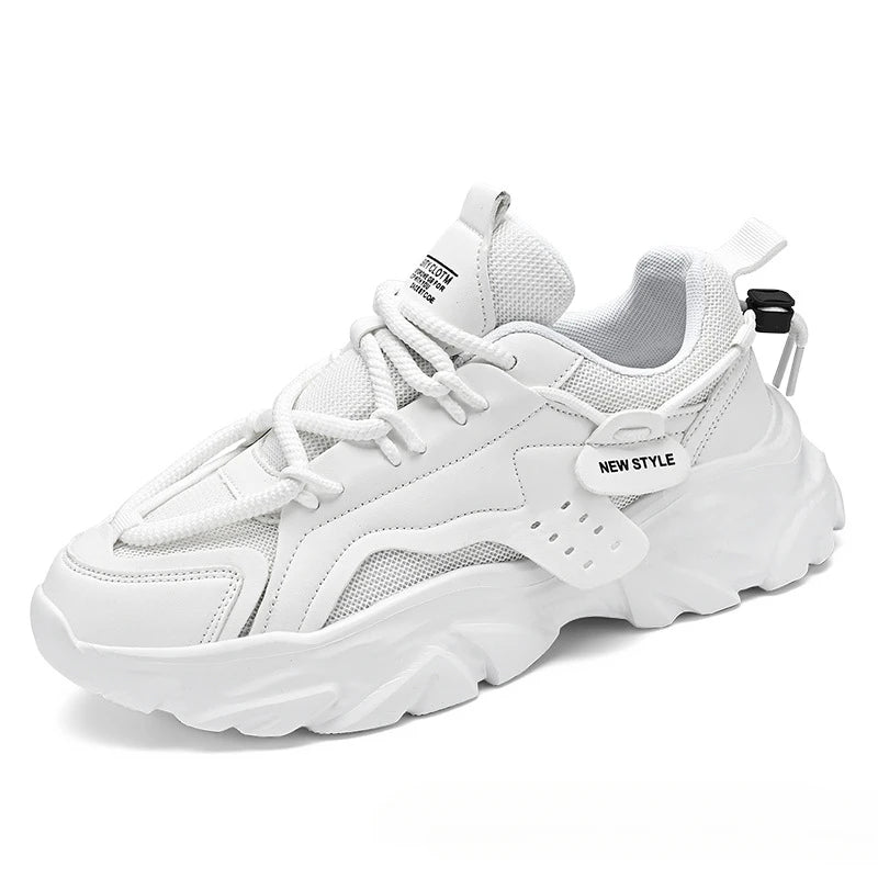 2025 New Men's Luxury Platform Sneakers Fashion Men Running Shoes Increased Breathability Man Shoes Lace Up Zapatillas De Hombre