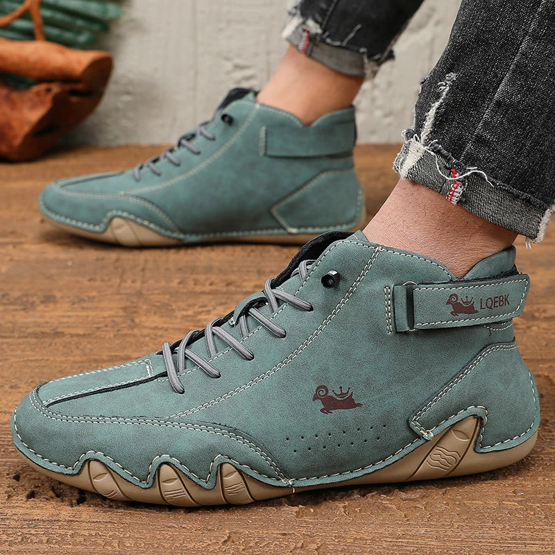 Leisure Men's Boots High-quality Stitching Soft Sole Comfortable Breathable Non Slip Durable Upper Cycling Couple Platform Boots