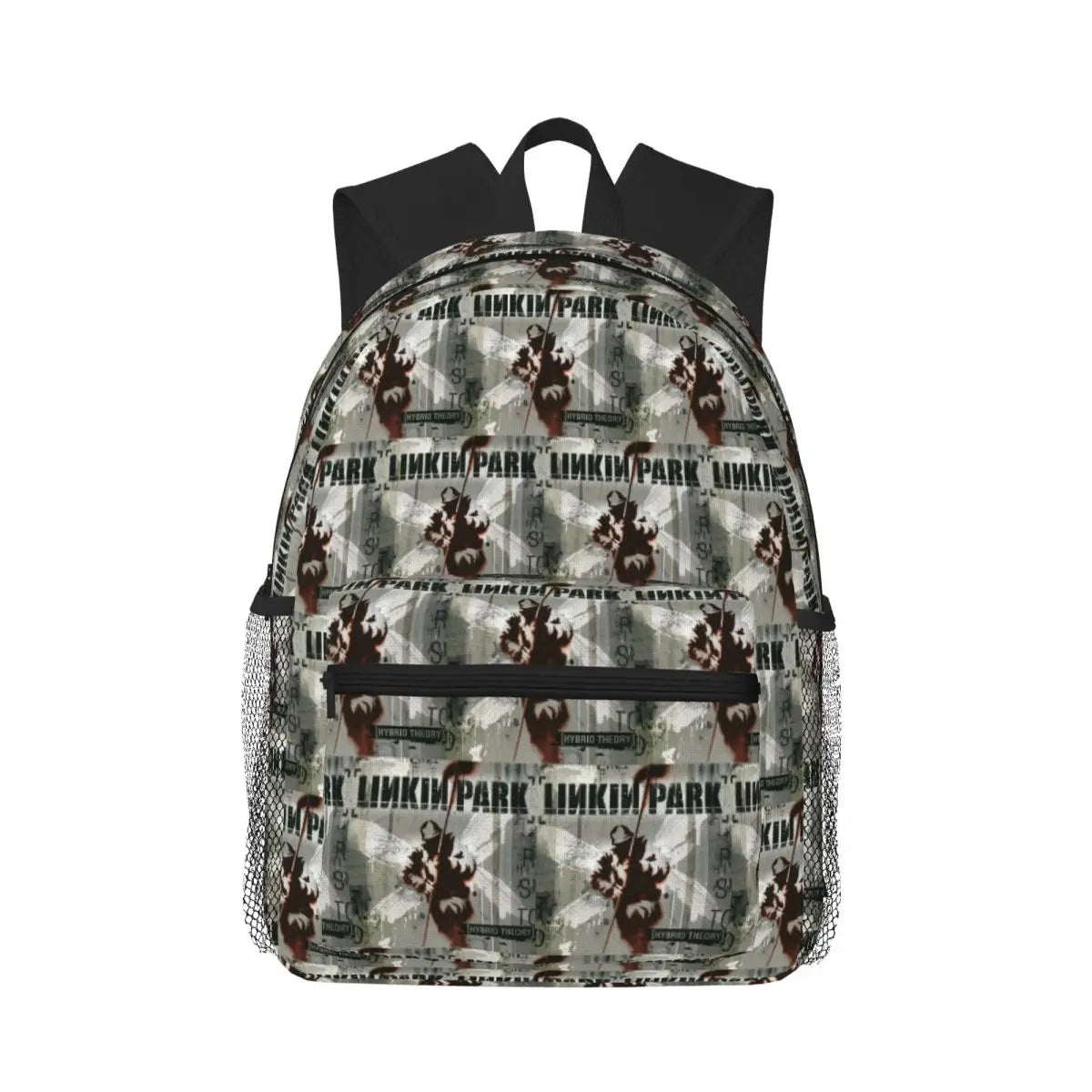 L-Linkin-S P-Park-S Band Student Backpack School Bag Hiking Travel Daypack for Boys Girls Fashion Bookbag Shoulder Bags