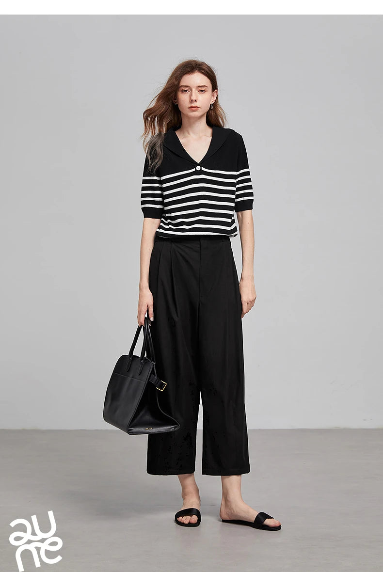 TOYOUTH  Women Knitwear 2025 Summer New Tops 8523015