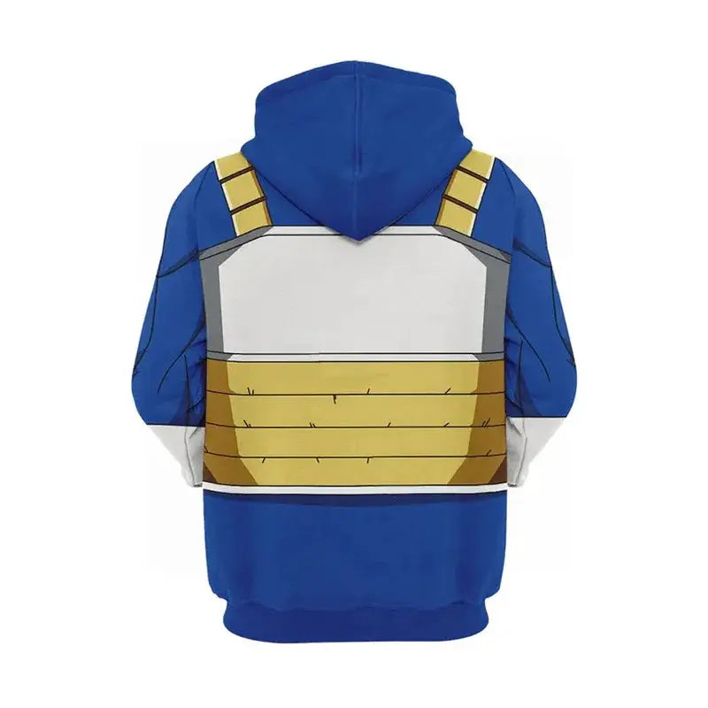 Vegeta IV Cosplay Hoodie 3D Printed Hooded Sweatshirt Men Women Casual Streetwear Pullover BAZAARHUBO