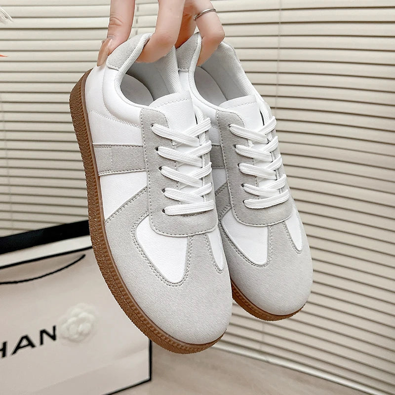 Asgard Women Casual Sneakers Outdoor Comfortable Flat Shoes Spring New Soft Sole Walking Shos Female Fashion Low-Top Sport Shoes