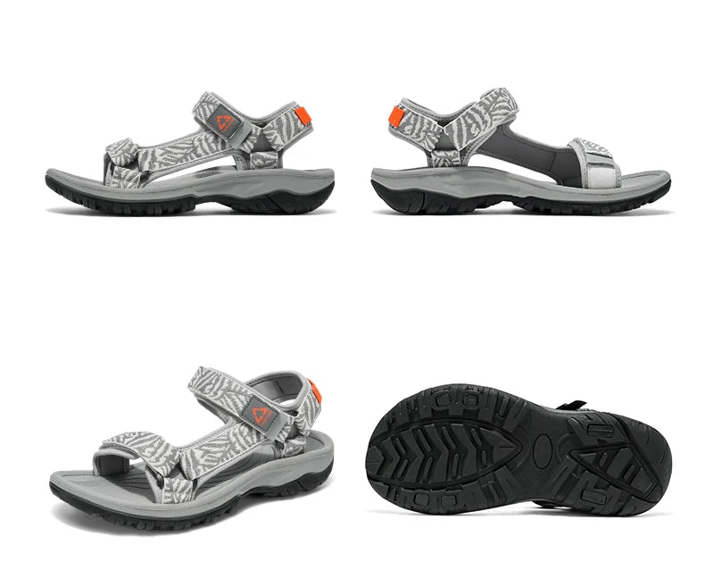 Men's Sport Sandals, Open Toe Water Sandals Waterproof Lightweight Casual Athletic Sandals for Outdoor Beach Travel Summer 40-45