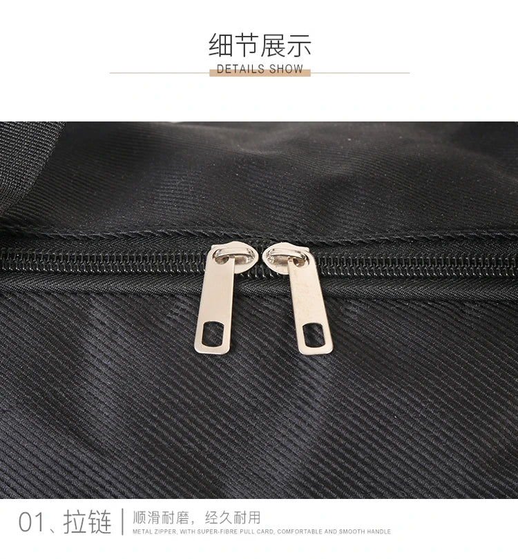 Women Men Nylon Travel Duffel Bag Carry On Luggage Bag Men Tote Large Capacity Weekender Gym Sport Holdall Overnight Bag Pouches