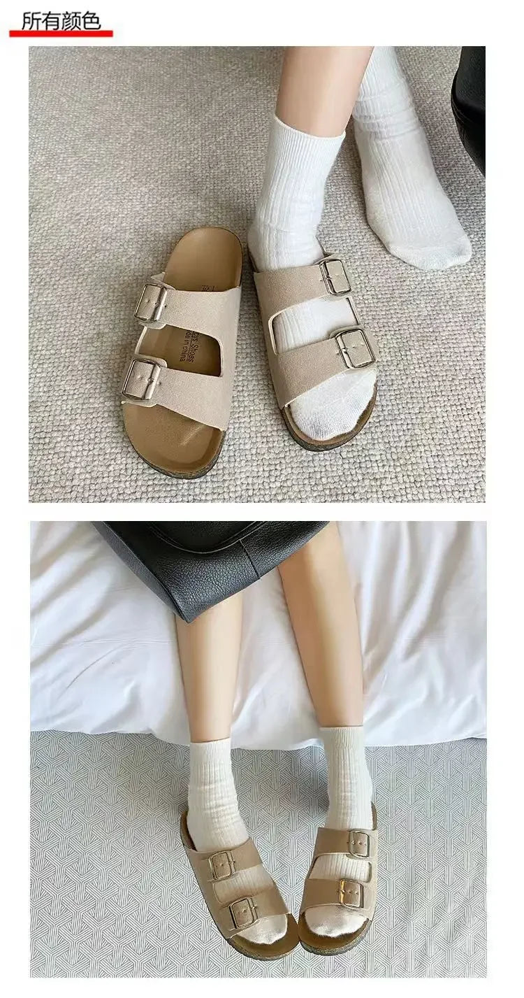 Fashionable modern men's and women's sandals are comfortable and versatile for summer, beach, and outdoor use