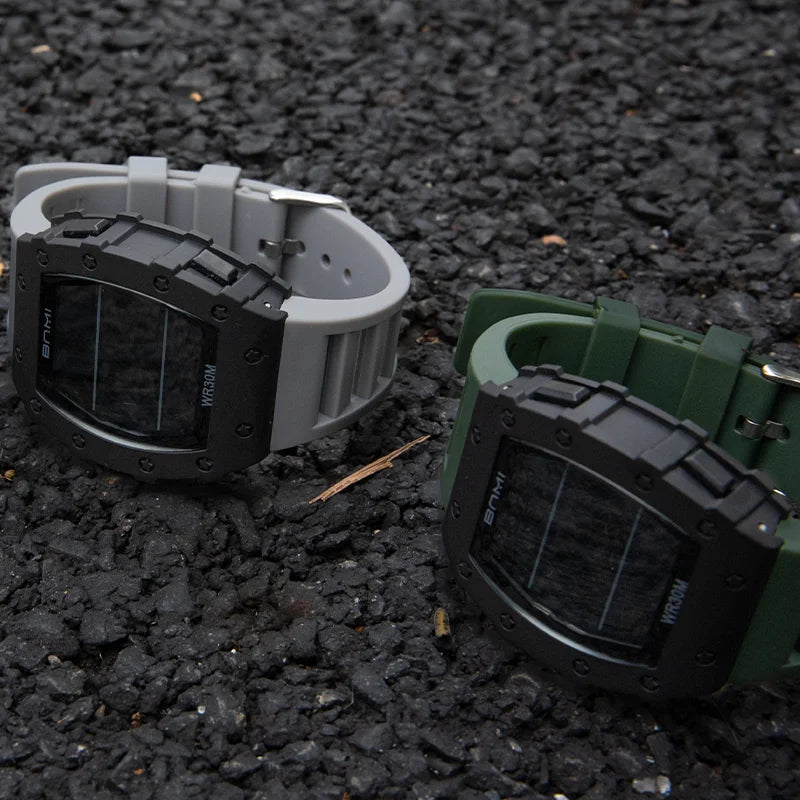 2025 Man Digital Watch Outdoor Sports Multifunctional Waterproof Shock Luminous LED Military Electronics Watch High-end Luxury