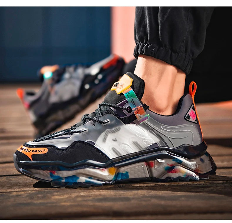 shoes men Sneakers Male Mens casual Shoes tenis Luxury shoes Trainer Race Lace-free Shoes fashion loafers running Shoes for men