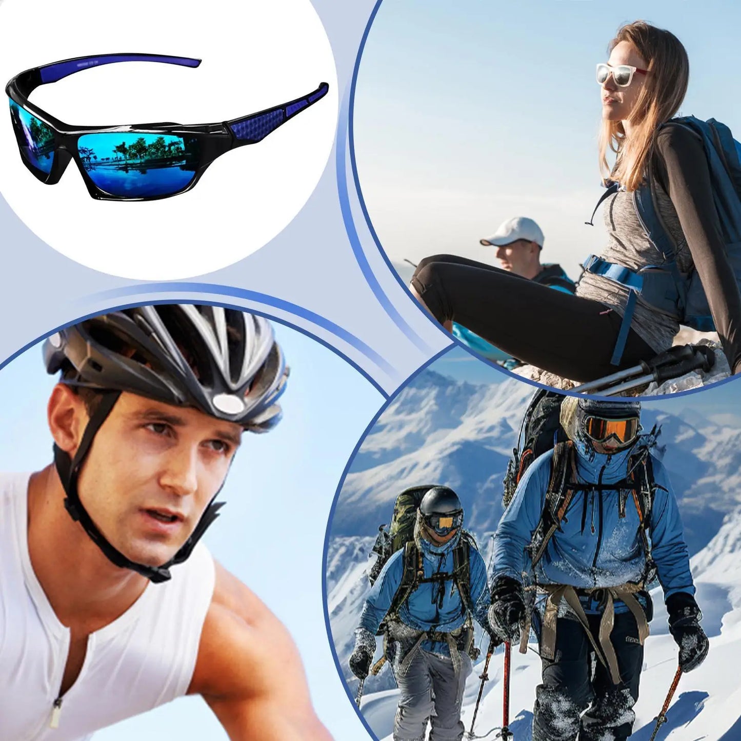 Fashion Sports Sunglasses Polarized UV Protection Personalizeds Glasses Frame Men's And Women's Eyewear Outdoor Cycling Sunglass
