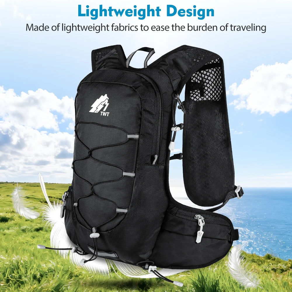 20L Ultra Lightweight Hydration Vest with 2L Water Bladder for Outdoor Hiking Cycling Marathon Outdoor Mountaineering Backpack