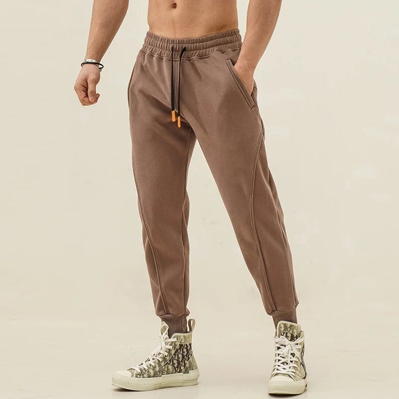 Men Casual Sport Pants Cotton Cargo Pants Trousers Men Jogger Training Gym Sweatpants Jogging Trackpants Men Clothing Streetwear