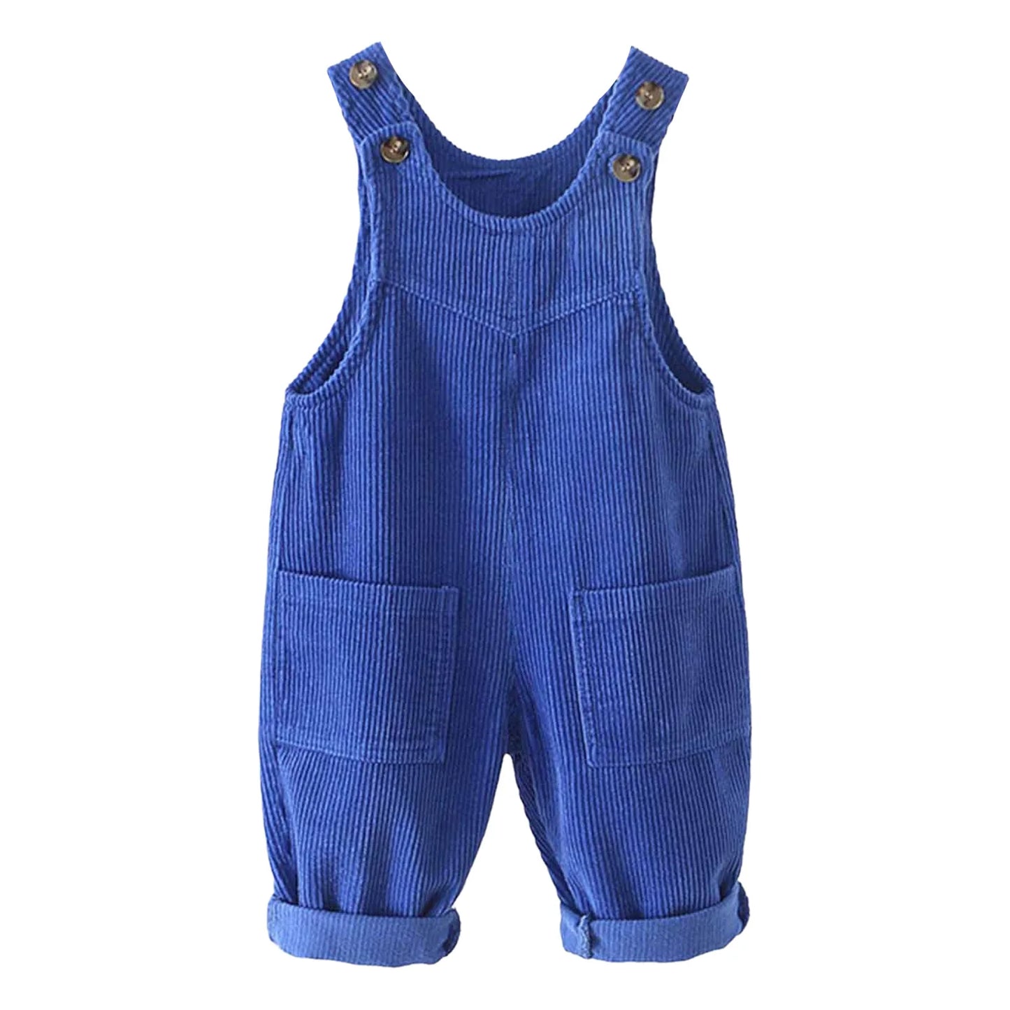 Kids Fashion Casual Rompers Corduroy Suspender Pants Sleeveless Overalls Daily School Home Birthday Party Photography Costume