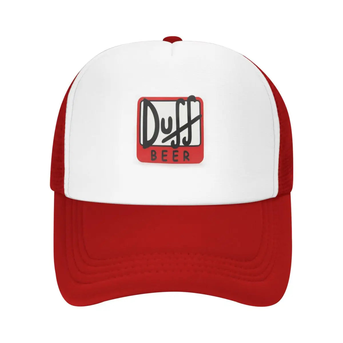 Duff Beer Cap Fashion Casual Mesh Baseball Caps Adjustable Hat Hip Hop Summer Unisex Baseball Hats Polychromatic BAZAARHUBO