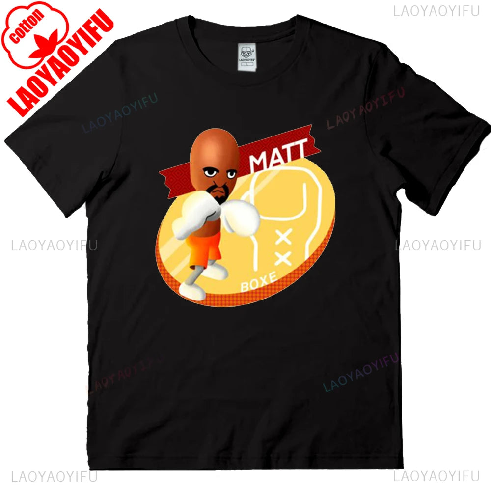 Mii Need A Blunt Retro Shirt Inappropriate Tees Dank Meme Shirt Funny Meme Clothes Round Neck Short-sleeve Simple Style