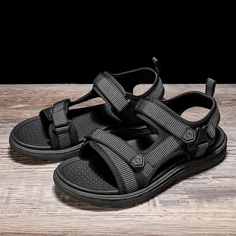 Men Summer Sandals for Men Leisure Beach Sandals Male Summer Shoes Lightweight Outdoor Casual Shoes