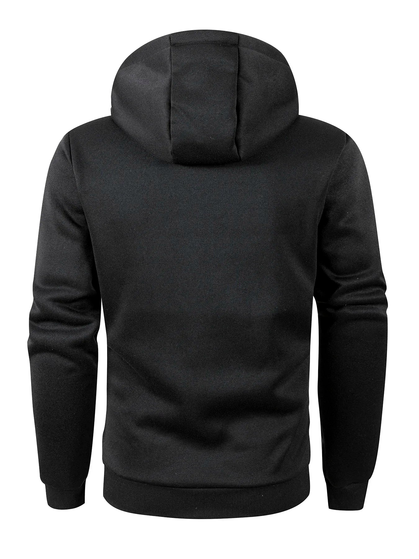 Men's Sports Jacket Long Sleeve Sweatshirt Zipper Design Hooded Cardigan Coat Men Sportswear Slim Fit Casual Jacket Clothing