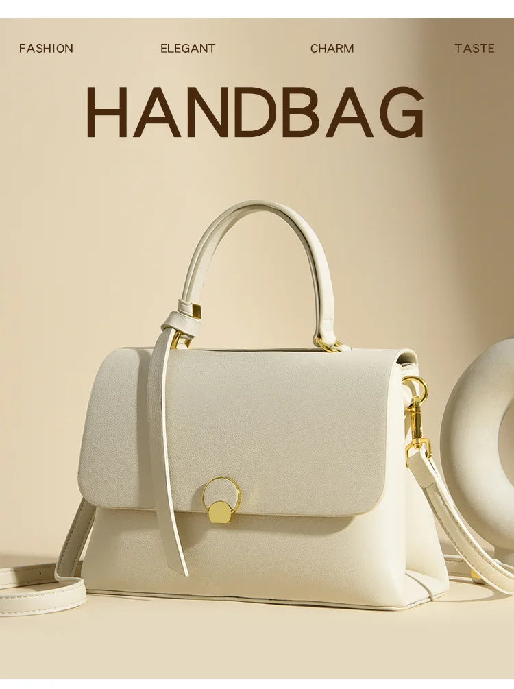 Fashionable Women's Bags, High-End Versatile Casual Bags, Trendy Textured Color-Blocked Handbags, Niche Shoulder and Crossbody Bags, a Great Choice for Gifting to Your Girlfriend