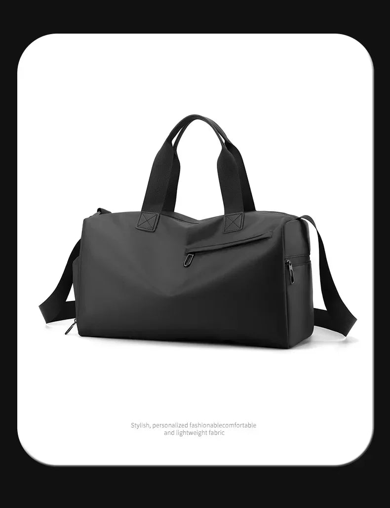 Fashion Travel Bags For Women Large Capacity Men's Sports bag Waterproof Weekend Sac Voyage Female Messenger Bag Dry And Wet